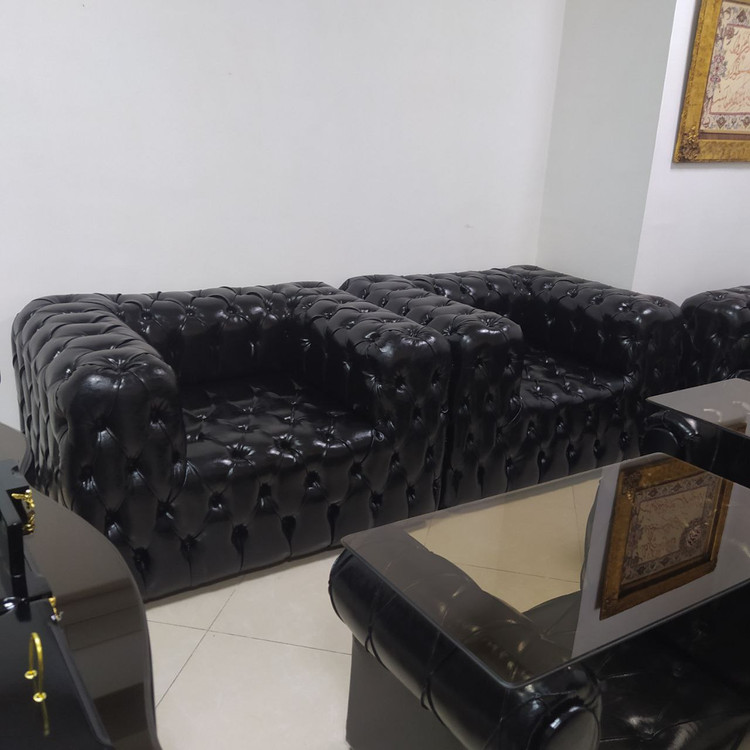 نیم ست ۴ نفره چستر تمام لمسه مکعبی